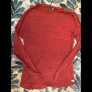 G by guess Men’s crew neck long sleeve tee